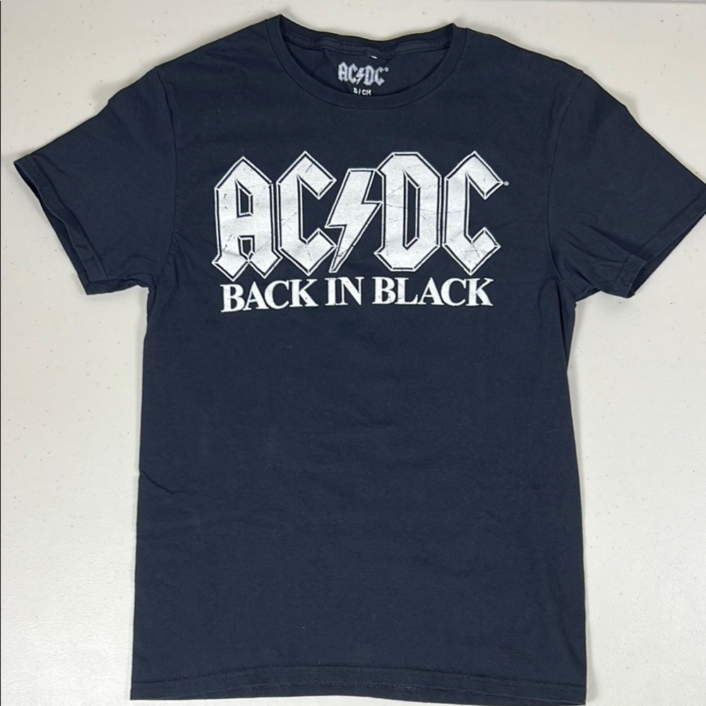 AC/DC Black‎ Graphic T-Shirt EUC